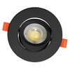 Ecolite SMD kruh 11cm výklopný 12W IP20 960lm 3CCT černá LED-ZHS04/12W/CCT/CR