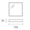 LED2 SLIM-Q ON, S STROPNÍ BÍLÉ 1183331