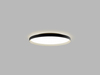 LED2 12749537CSTW Stropní svítidlo MOON 60, BCH CASAMBI TW 60W (50+10) 3000K-4000K černá/šampaň