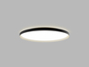 LED2 12750537CSTW Stropní svítidlo MOON 80, BCH CASAMBI TW 88W (76+12) 3000K-4000K černá/šampaň