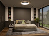 LED2 1275057CSTW Stropní svítidlo MOON 80, G CASAMBI TW 88W (76+12) 3000K-4000K zlatá