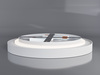 LED2 1276053CSTW Stropní svítidlo TORO 80 P/N, B CASAMBI TW 80+12W 3000K-4000K černá