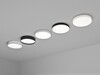 LED2 1460151 Stropní svítidlo YPSO 30, W 10-22W 3000K/4000K bílá