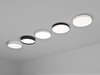LED2 1460651EM Stropní svítidlo YPSO 36 EM, W 15-30W 3000K/4000K Emergency 3h bílá