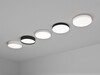 LED2 1460751D Stropní svítidlo YPSO 46, W DALI/PUSH 40W 3000K/4000K bílá