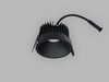 LED2 2095133D Zápustné venkovní svítidlo VIGO S, B DALI/PUSH DIM 18W 3000K černá