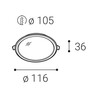 LED2 2190231 EASY-R, S 6W 3000K 2190231
