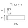 LED2 2312941D TECO WW, W 15W 4000K zápustné bílé