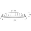 LED2 2460451D Zápustné svítidlo GAMA 23, W DALI/PUSH DIM 21W 3000K/3500K/4000K bílá