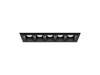 LED2 2491353D Zápustné svítidlo LINEAR II 5, B DALI/PUSH 10W 3000K/3500K/4000K UGR černá