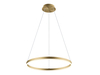 LED2 3270977DT Závěsné svítidlo CIRCLE 60 P-Z, G TRIAC 42W 2700K/3000K/4000K zlatá