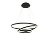 LED2 3271153D Závěsné svítidlo CIRCLE 3 P-Z, B DALI/PUSH 136W 3000K/4000K černá