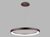 LED2 3271958DT BELLA SLIM 78 P-Z, CF DIM 60W 2CCT 3000K/4000K závěsné kávové