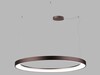 LED2 327358D BELLA SLIM 98 P-Z, CF DIM 80W 2CCT 3000K/4000K závěsné kávová