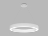 LED2 3273951D Závěsné svítidlo SATURN SLIM 80 P-Z, W DALI/PUSH DIM 60W 2CCT 3000K/4000K bílá