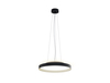 LED2 32748537ZBTW Závěsné svítidlo MOON 40 P/N-Z, BCH ZIGBEE TW 36W (30+6) 3000K-4000K černá/šampaň