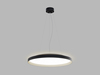LED2 32749537ZBTW Závěsné svítidlo MOON 60 P/N-Z, BCH ZIGBEE TW 60W (50+10) 3000K-4000K černá/šampaň