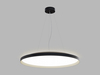 LED2 32750537CSTW Závěsné svítidlo MOON 80 P/N-Z, BCH CASAMBI TW 88W (76+12) 3000K-4000K černá/šampaň