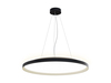 LED2 32750537CSTW Závěsné svítidlo MOON 80 P/N-Z, BCH CASAMBI TW 88W (76+12) 3000K-4000K černá/šampaň