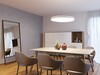 LED2 3275573DT Závěsné svítidlo RINGO II 40 P/N-Z, B TRIAC 32+8W 2700K/3000K/4000K černá