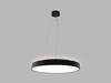 LED2 3275673D Závěsné svítidlo RINGO II 60 P/N-Z, B DALI/PUSH 55+10W 2700K/3000K/4000K černá