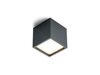 LED2 5111134DT Venkovní stropní svítidlo CUBE, A TRIAC 12W 3000K antracit