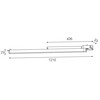 LED2 6234951 YOYO 120, W 30W 3CCT 3000K/3500K/4000K bílá