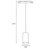 LED2 6251433D LUKY Z, B DALI DIM 20W 3000K černá