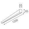 LED2 6314251EM LINO II 120, W 21-32W 3000K/3500K/4000K Emergency 3h bílá