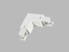 LED2 6360801 ECO TRACK levá L-spojka s napájením, W