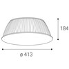 LED2 6459700 HBAY PRO PC REFLECTOR čirá