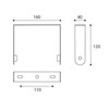 LED2 6459903 HBAY II / HBAY PRO BRACKET