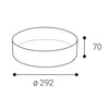 LED2 6469703 rámeček pro svítidlo YPSO 30 RING, B