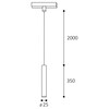 LED2 6490433 Lištové svítidlo MAG MIKY SLIM 35 Z, B 6W 3000K černá