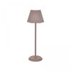 ACA Lighting LED venkovní solární stolní svítidlo na baterie 3W 140lm 3.000K rezavá 120st. CRI80 IP54 LG5892R-400
