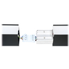 Ecolite LED spoj L linear 8W, 880lm, 4000K,černá LN5070-SPOJ/L-8W/CR