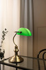 Markslöjd stolní lampa Bankers zelená 42 cm