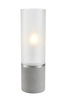 Markslöjd stolní lampa Molo šedá 40 cm