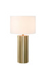 Markslöjd stolní lampa Hashira, starožitná mosaz