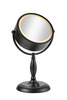 Markslöjd kosmetické zrcátko s osvětlením na stůl černé
