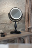 Markslöjd kosmetické zrcátko s osvětlením na stůl černé