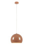 Markslöjd Pop závěsné svítidlo hnědé 28 cm