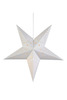 Markslöjd Mikke bílá závěsná hvězda 45 cm