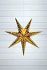 Markslöjd Nanna zlatá závěsná hvězda 75 cm