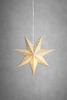 Markslöjd Solvalla závěsná zlatá hvězda 45 cm