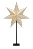 Markslöjd Solvalla zlatá hvězda na stůl