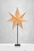 Markslöjd Solvalla zlatá hvězda na stůl