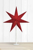 Markslöjd Clara červená hvězda na stůl