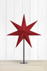 Markslöjd Clara červená hvězda na stůl s černou