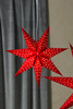 Markslöjd Blink červená závěsná hvězda 45 cm